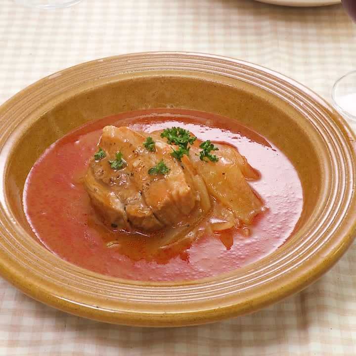 炊飯器で簡単 豚肉と玉ねぎのトロトロ煮のレシピ動画 作り方 Delish Kitchen