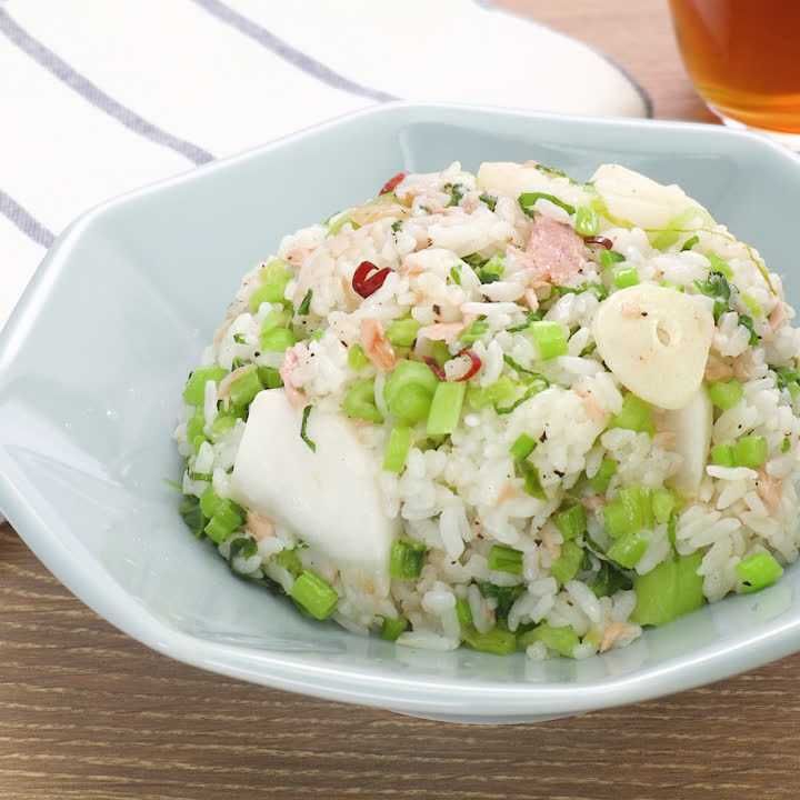 かぶのガーリック炒飯
