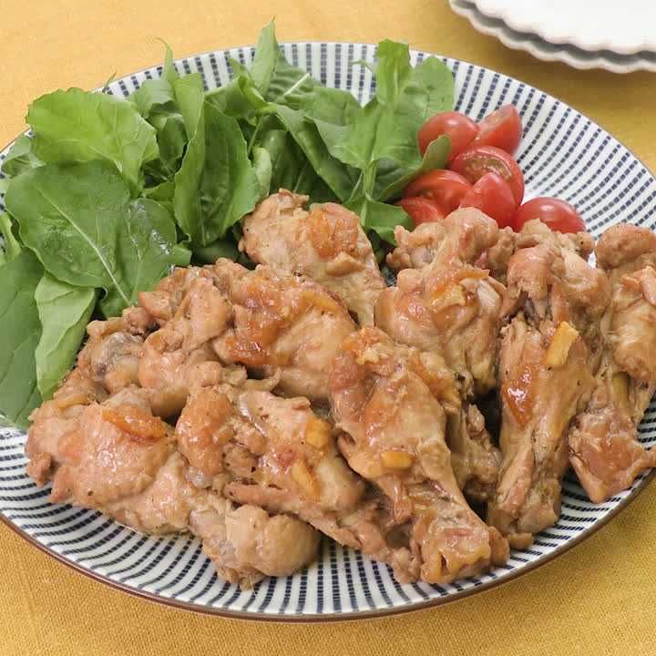 圧力鍋で鶏手羽のマーマレード煮