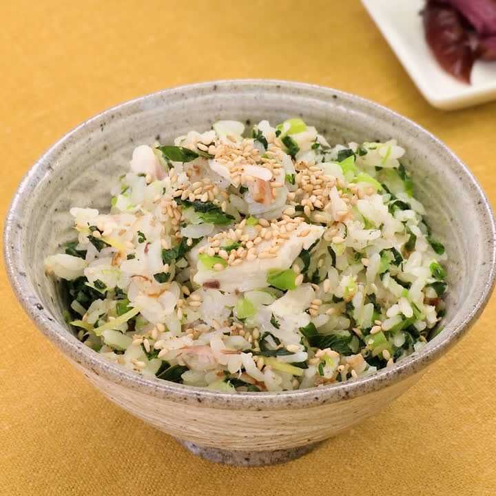 鯛の梅香る炊き込みごはん