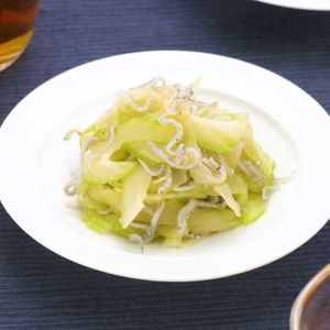「セロリのじゃこ和え」のレシピ動画