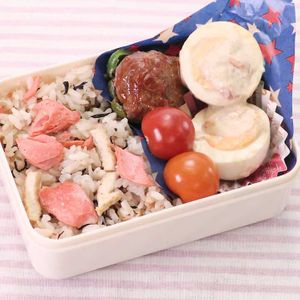 鮭の炊き込みごはん弁当