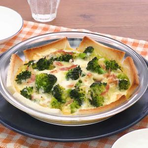 「ブロッコリーのパンキッシュ」のレシピ動画