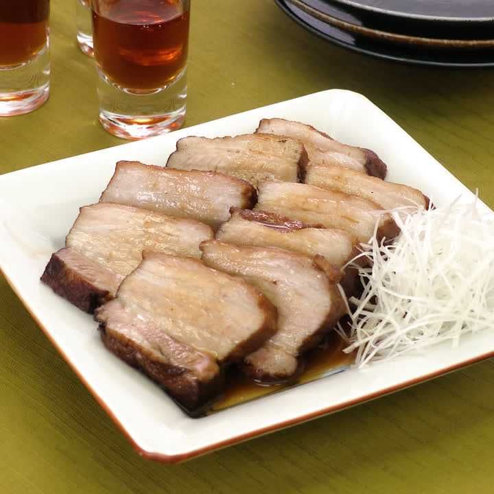 ほうじ茶チャーシュー