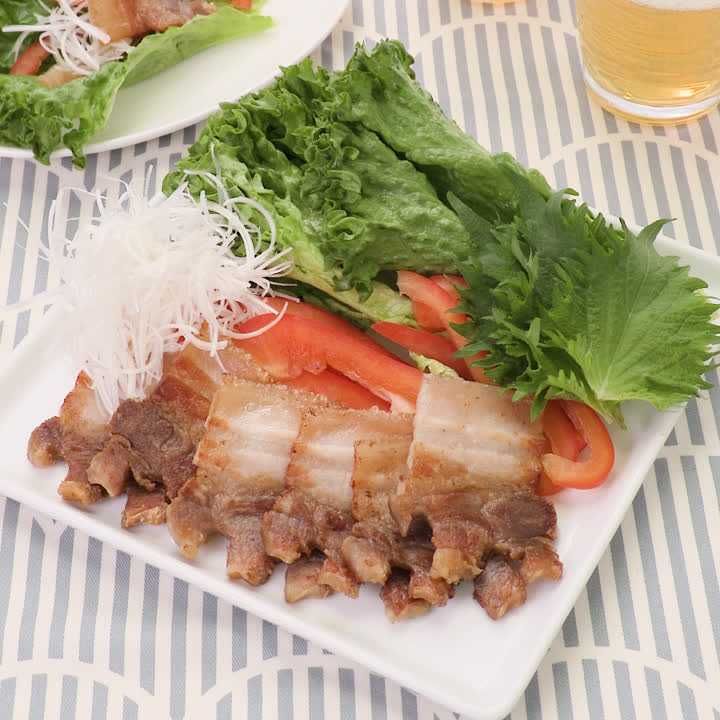 カリカリスーチカーの野菜包み