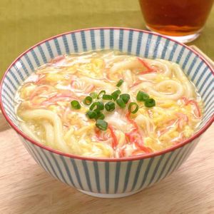 「かに玉うどん」のレシピ動画