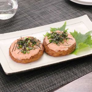 「ひら天の明太マヨ焼き」のレシピ動画