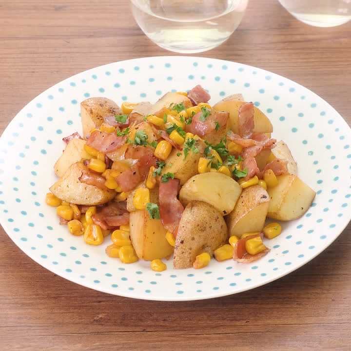 新じゃがバタベーコーン