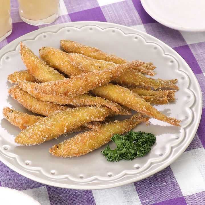 わかさぎのカレーチーズフライ