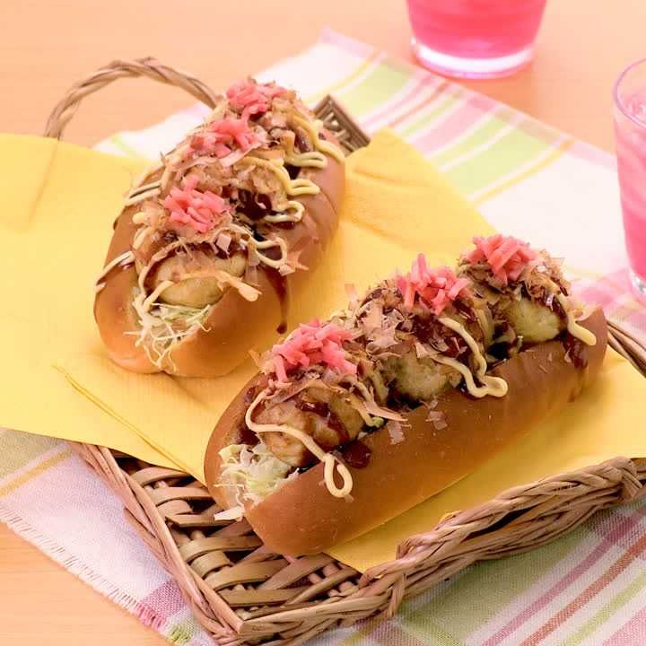 たこ焼きドッグ