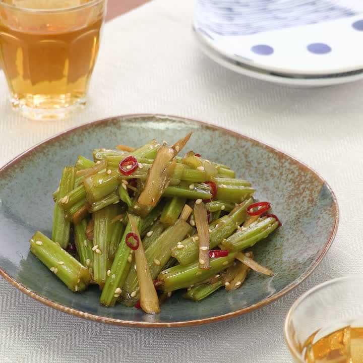 葉ごぼうのきんぴら