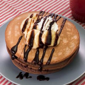 「バナナチョコホットケーキ」のレシピ動画