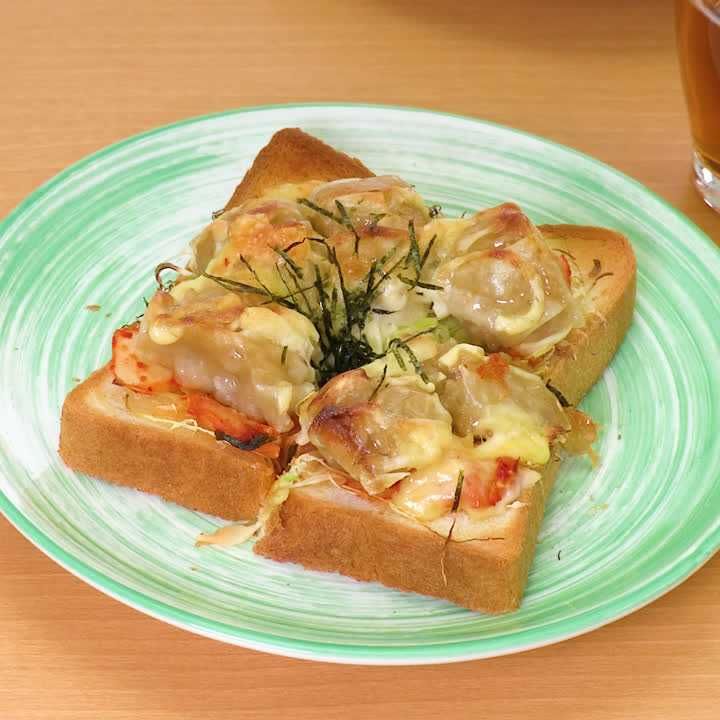 シュウマイキムチーズトースト