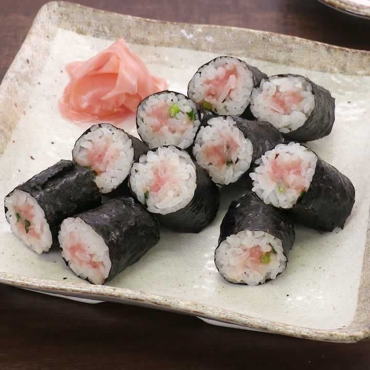 ネギトロ細巻き
