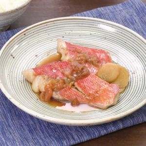 「金目鯛の梅煮」のレシピ動画