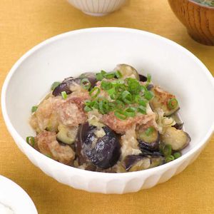 「トンカツとなすのみぞれ煮」のレシピ動画