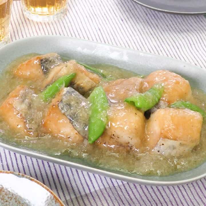 サワラのみぞれあんかけ