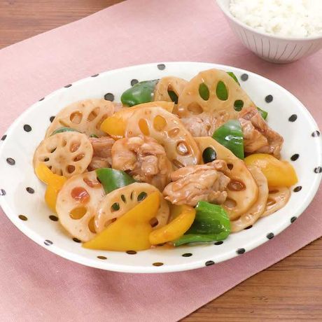 簡単おかず ポリ袋でレンコン酢鶏のレシピ動画 作り方 Delish Kitchen