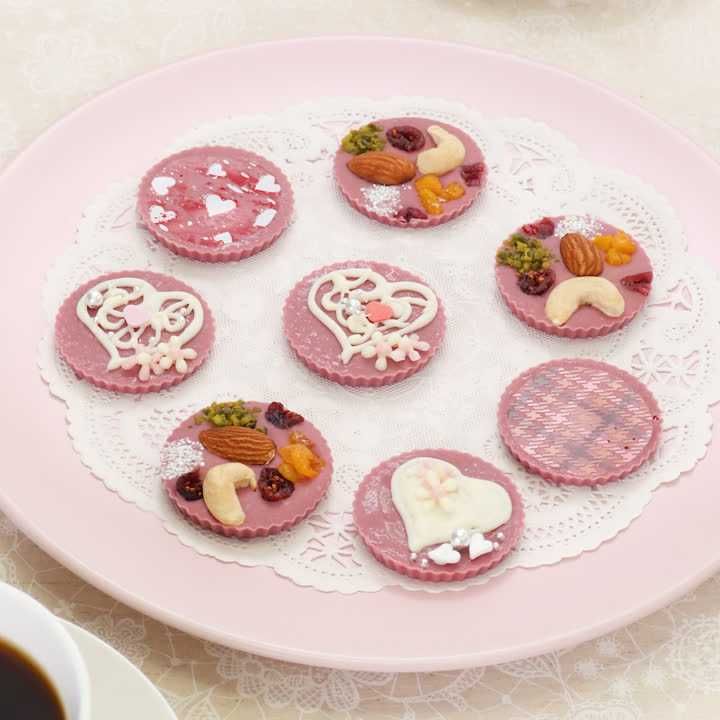 ルビーチョコレートで タブレットショコラのレシピ動画 作り方 Delish Kitchen