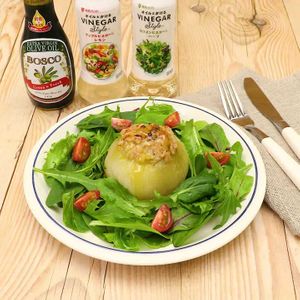 丸ごと玉ねぎのグリルサラダ