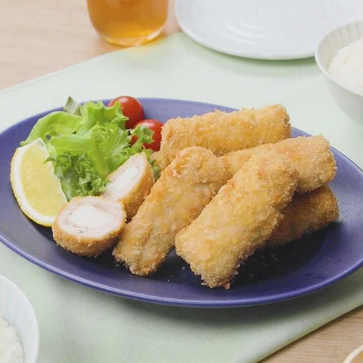 豚ロースの長芋巻き揚げ