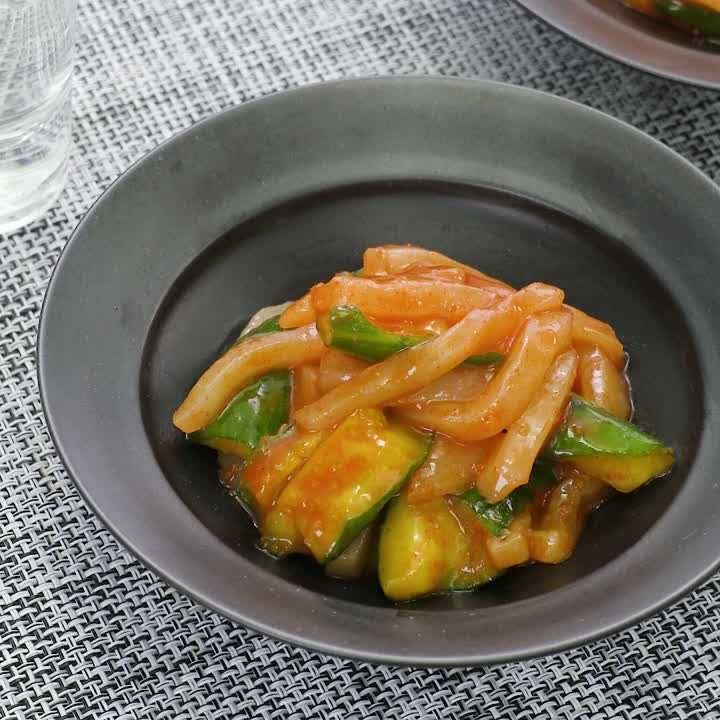 いかときゅうりのコチュジャン和え