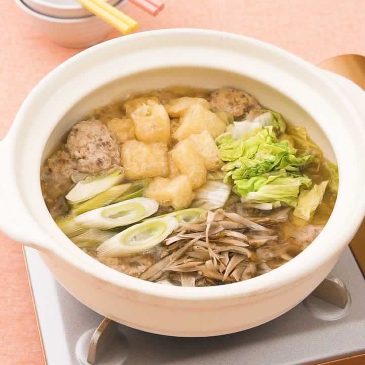 いわしのつみれ鍋