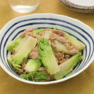 「つぼみなとツナの胡麻和え」のレシピ動画