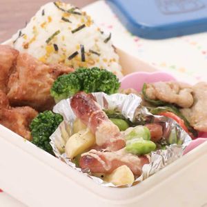 「ミニソーセージとポテトのチーズ焼き」のレシピ動画