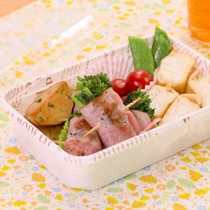 「菜の花のベーコン巻き」のレシピ動画