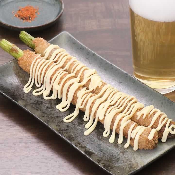 アスパラの肉巻き