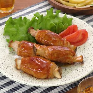 「一口マンモス肉のBBQソース」のレシピ動画