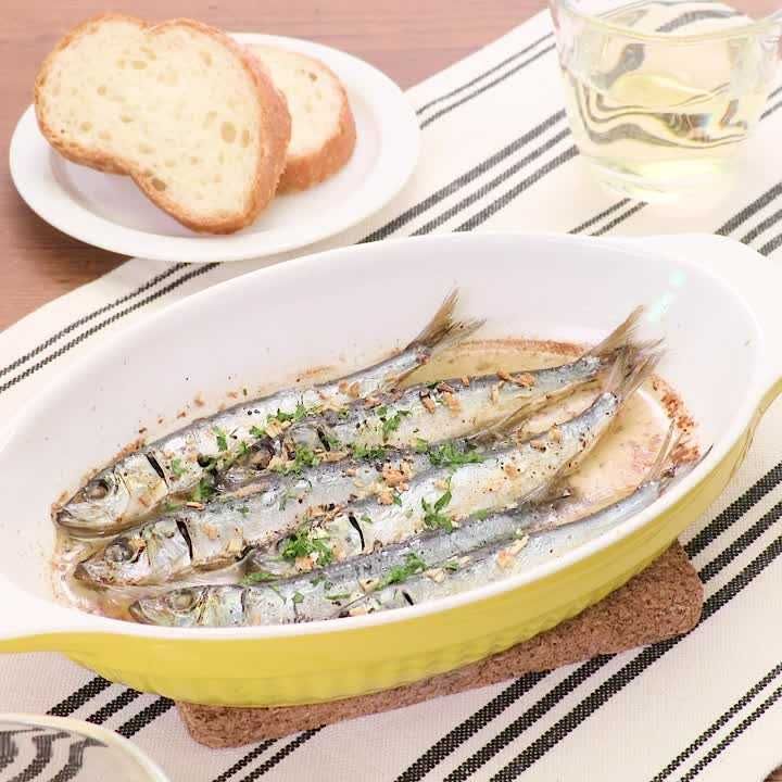 めざしのガーリック焼き