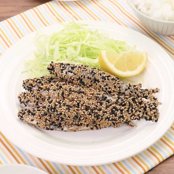 めざしのごまフライ