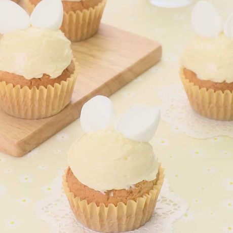 おもてなしにも かくれんぼウサちゃんのマフィンのレシピ動画 作り方 Delish Kitchen