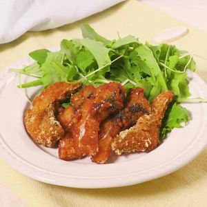 サバのカレー風味竜田