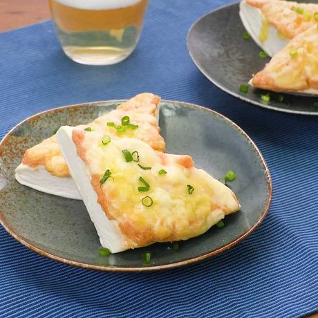 おつまみにも はんぺんのタラチー焼きのレシピ動画 作り方 Delish Kitchen