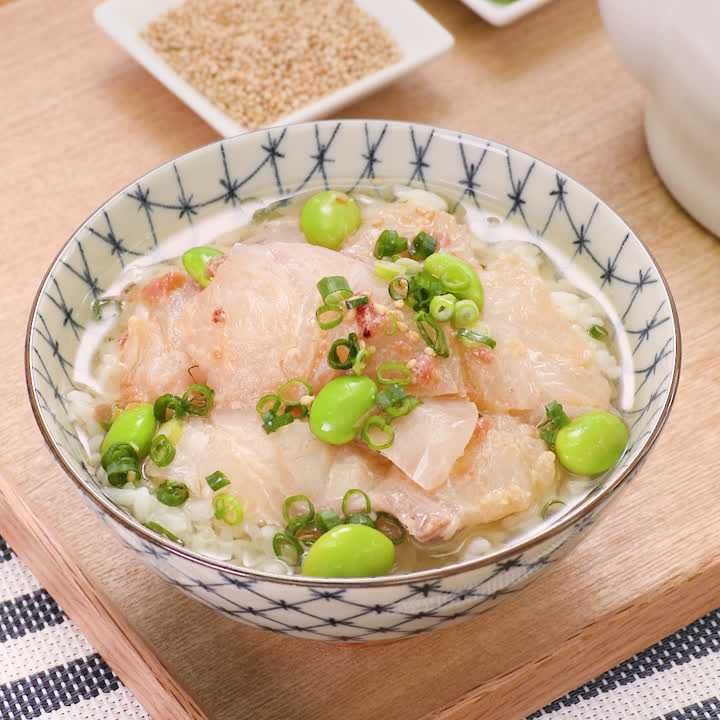 鯛の梅漬け茶漬け