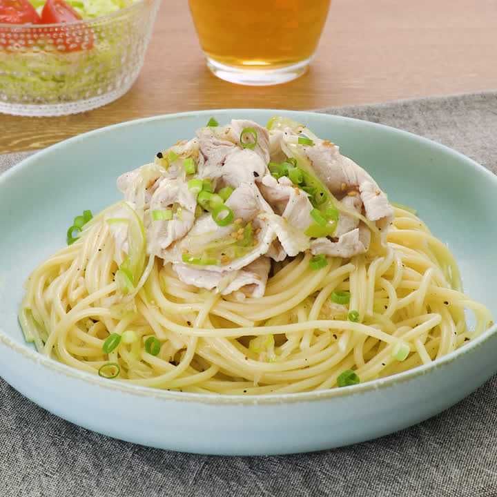 ボリューム満点！豚しゃぶパスタの人気レシピ3選