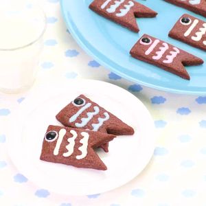 「こいのぼりチョコクッキー」のレシピ動画