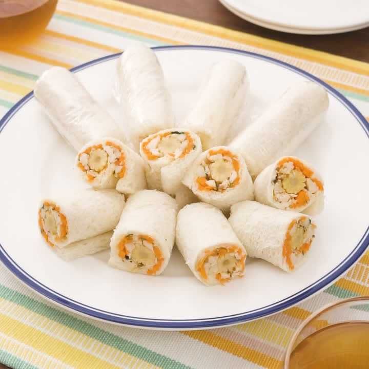 サラダチキンのラップサンド