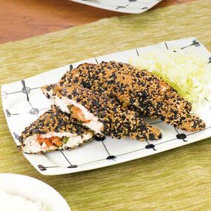 ささみのキムチはさみ揚げ