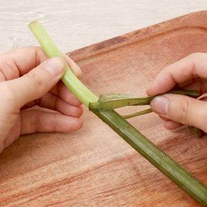 つわぶきの下処理