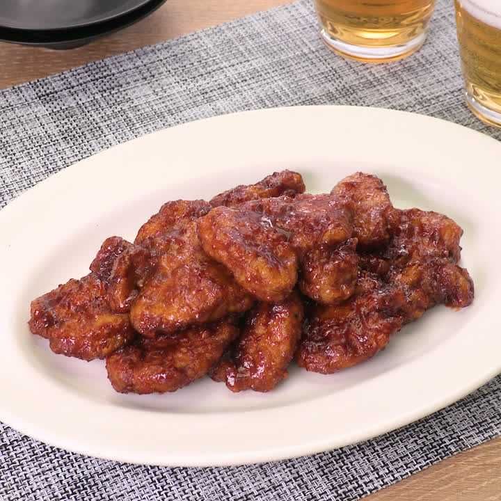 豚ヒレ肉の甘辛揚げ