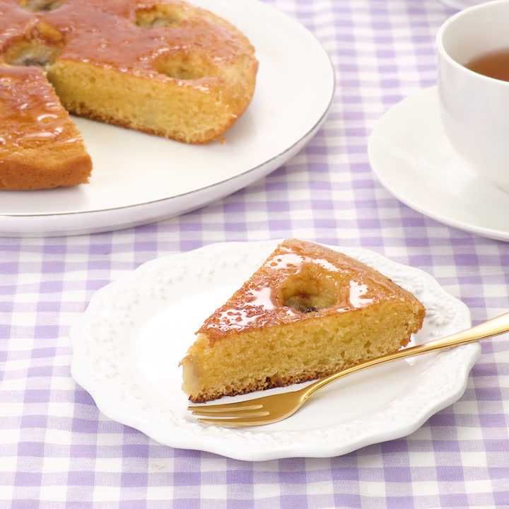 バナナプリンケーキ