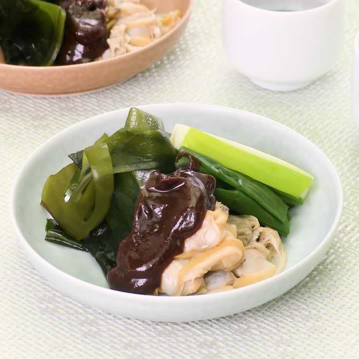 あさりとわかめのぬた