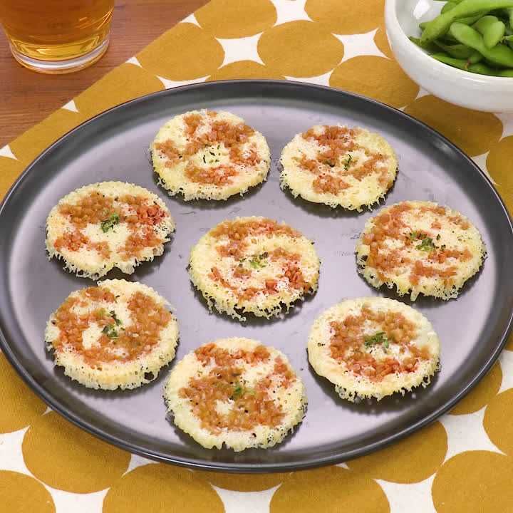 納豆チーズせんべい
