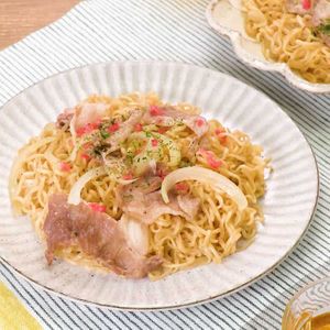 豚の生姜焼きそば