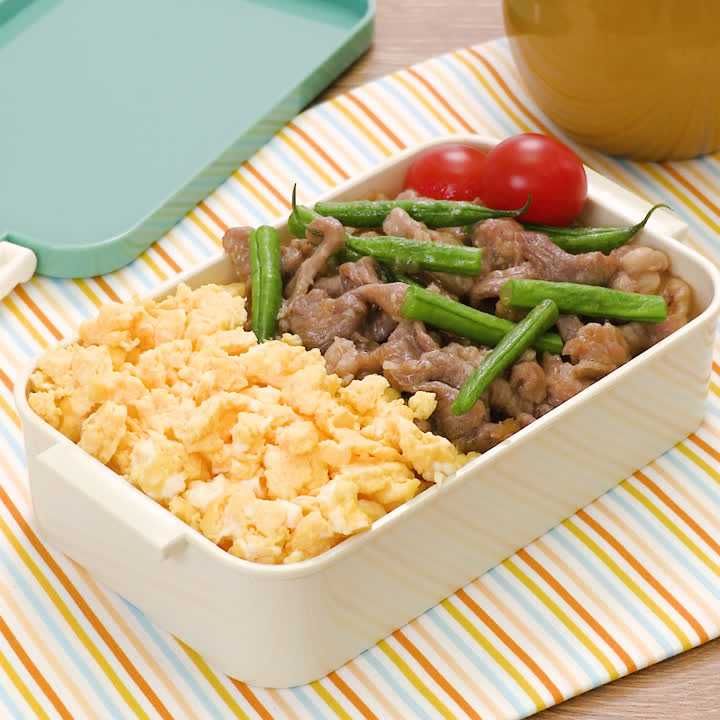 全部レンジで作る 豚たま弁当のレシピ動画 作り方 Delish Kitchen