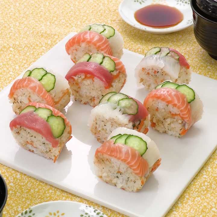 ロールちらし寿司
